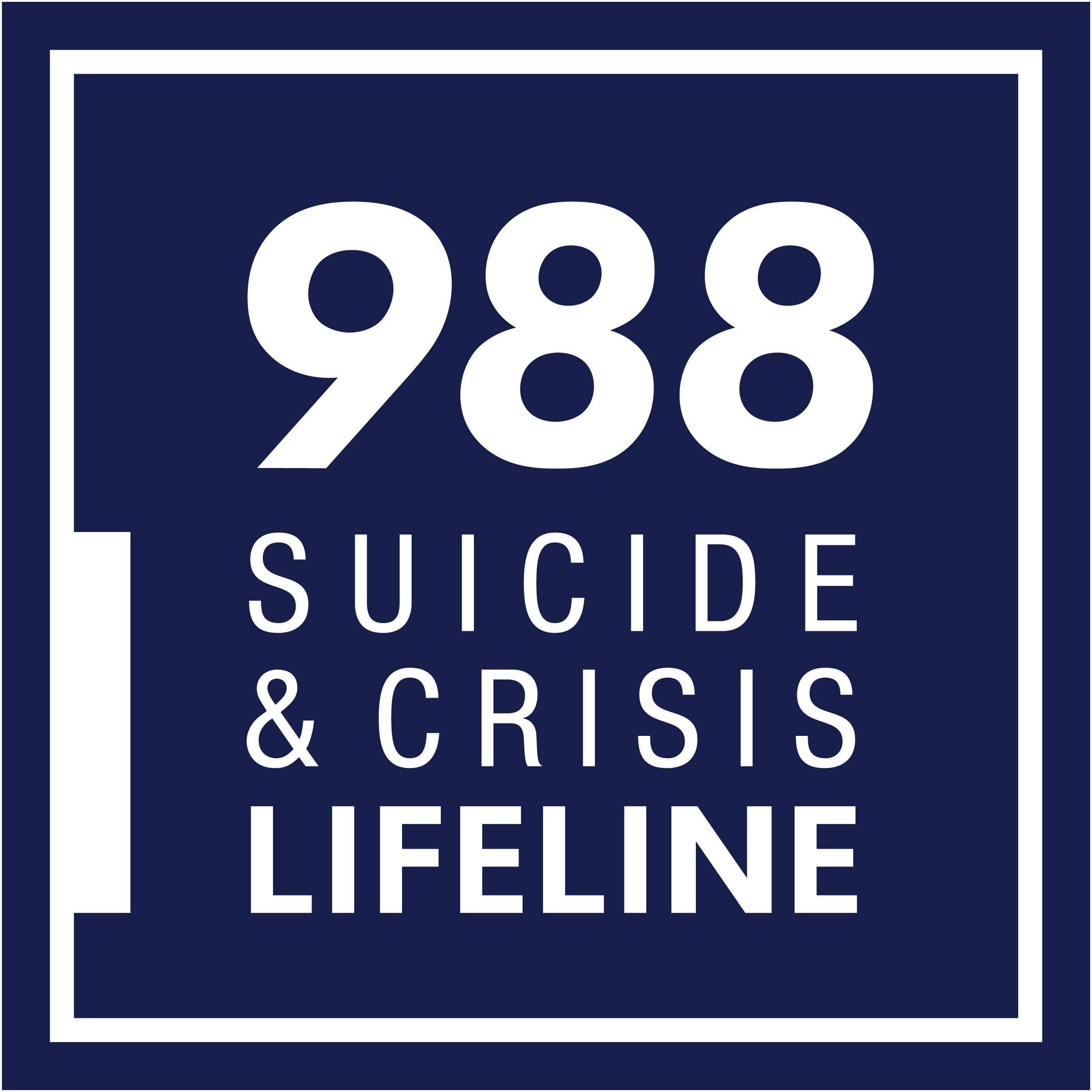 Dial 9-8-8 Suicide Crisis Line